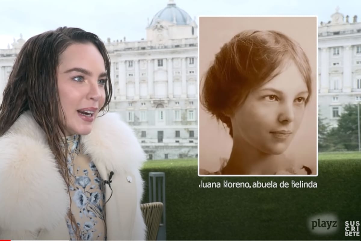 Belinda muestra fotografía de su abuela y sorprende el parecido entre ambas