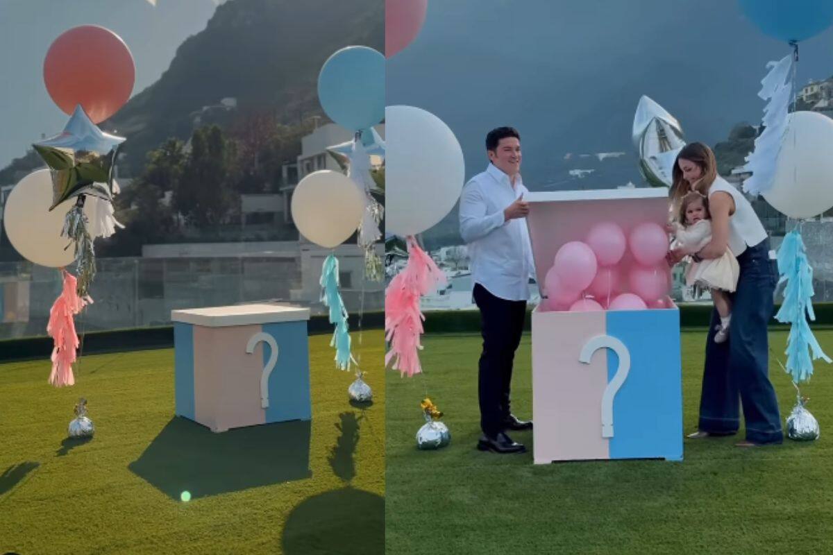 Mariana Rodríguez y Samuel García revelan el sexo de su segundo bebé