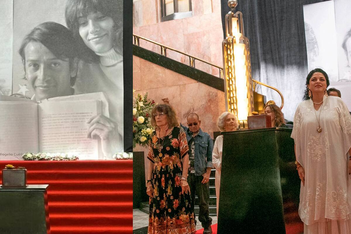 Homenajean a José Agustín con último adiós en Palacio de Bellas Artes
