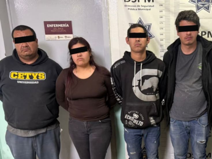 Detienen a cinco en plena borrachera por disparar con una pistola