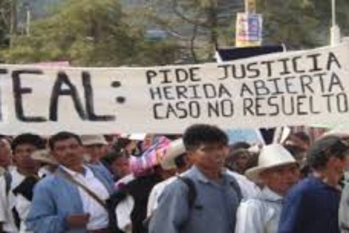 Las Abejas de Acteal exigen justicia a 27 años de la masacre