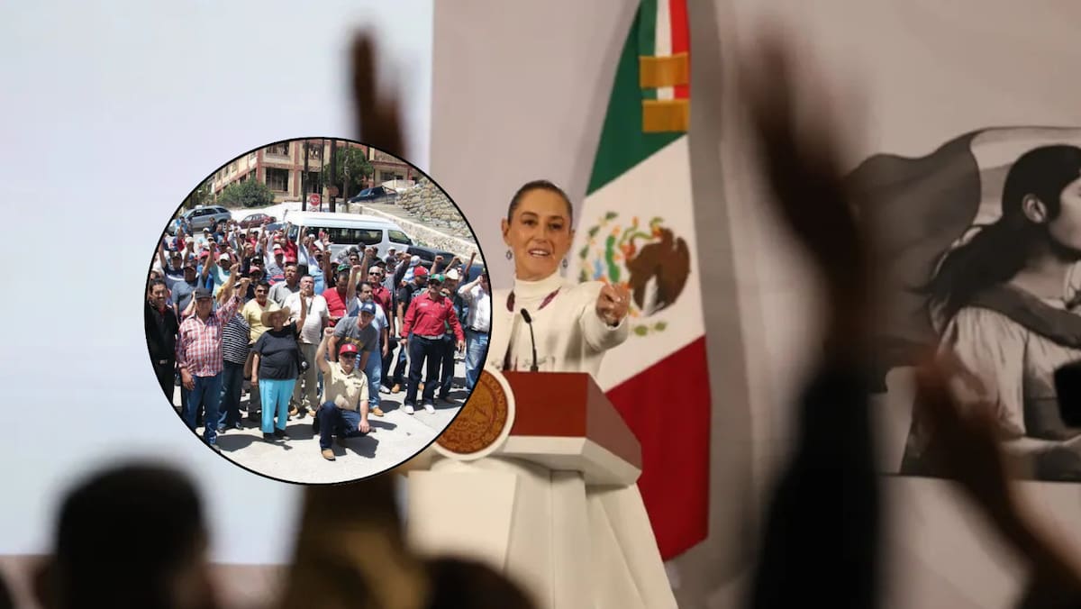 Claudia Sheinbaum confirma acuerdo que pone fin a la huelga de Cananea después de 18 años. Foto: GH, Gobierno de México
