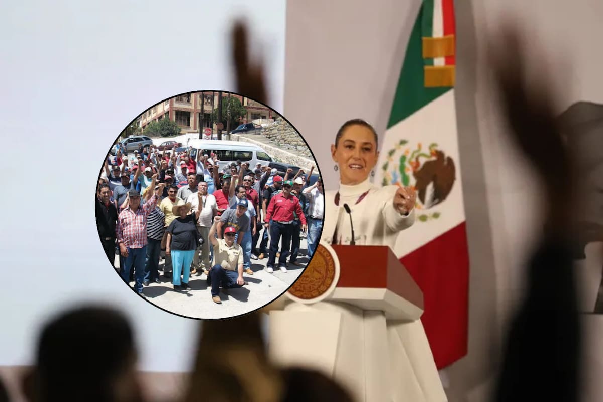 Claudia Sheinbaum celebró el fin de la huelga en Cananea en Sonora tras 18 años de conflicto laboral