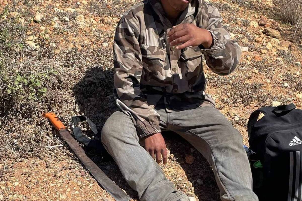 Rescatan a trabajador de rancho en San Quintín que llevaba varios días perdido