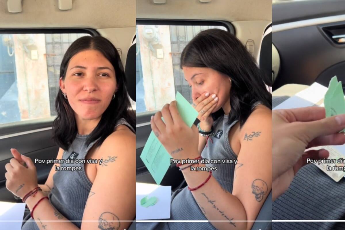 VIRAL: joven recibe su visa por correo y rompe un papel importante al abrir el sobre