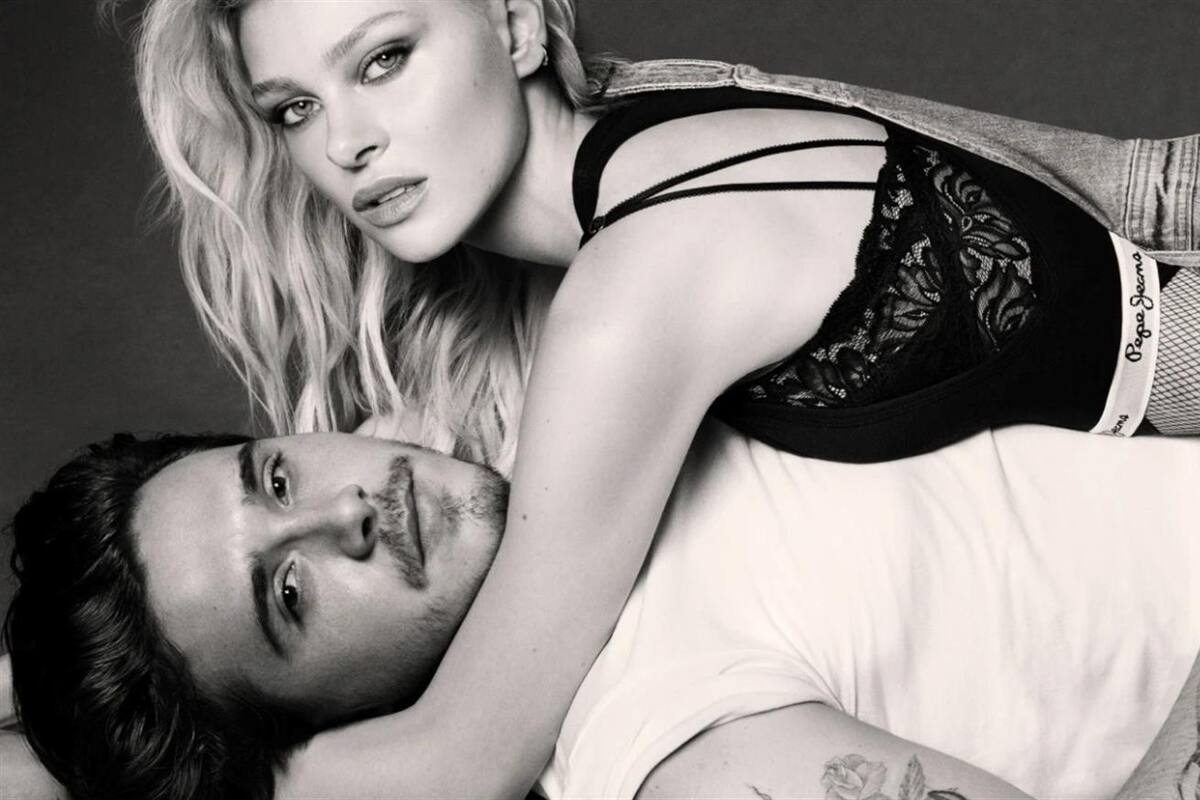 Brooklyn Beckham y Nicola sorprenden con su imagen más atrevida para Pepe Jeans