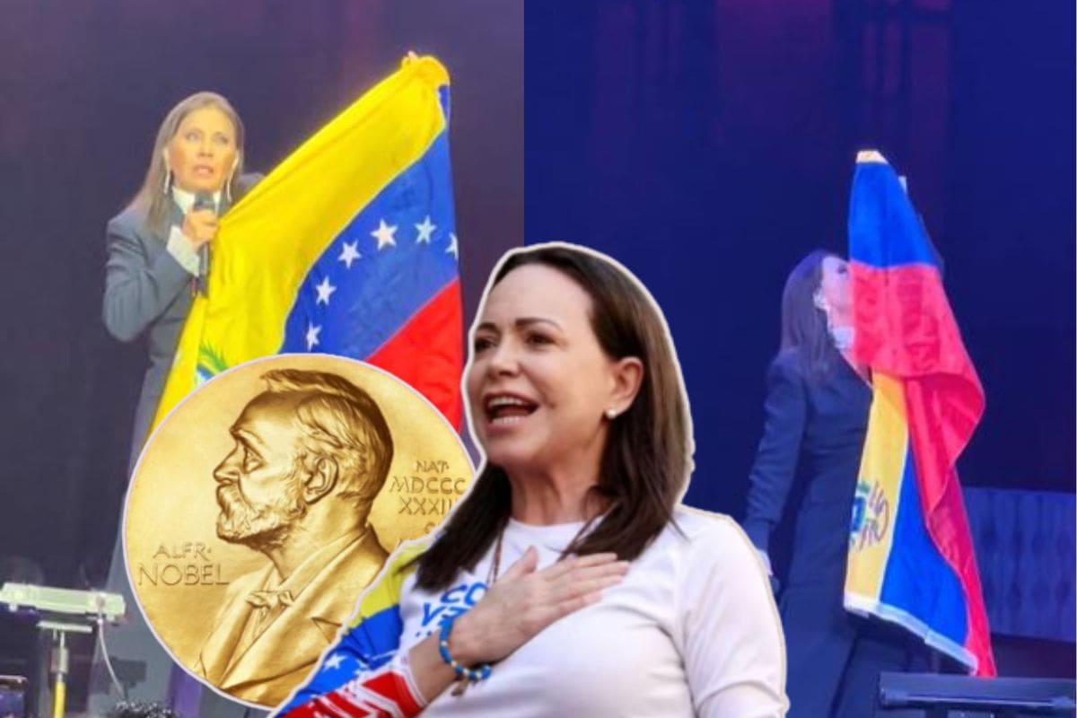 Ana Gabriel celebra en concierto el Nobel de la Paz para María Corina Machado: “Qué mujer más valiente”