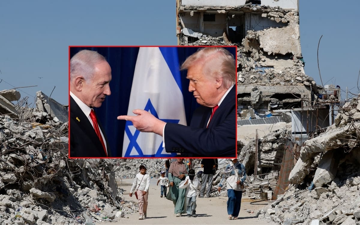Israel rechaza el plan de 15 puntos de EEUU para Gaza y Netanyahu condiciona cualquier retirada al desarme total de Hamás. | Crédito: REUTERS