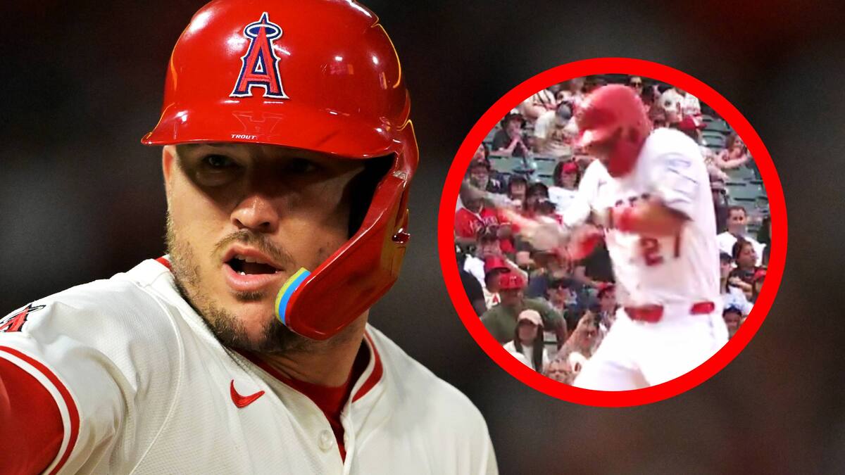 ¿Qué tan grave es la lesión de la mano de Mike Trout tras recibir un pelotazo de 94.2 mph ante los Seattle Mariners?