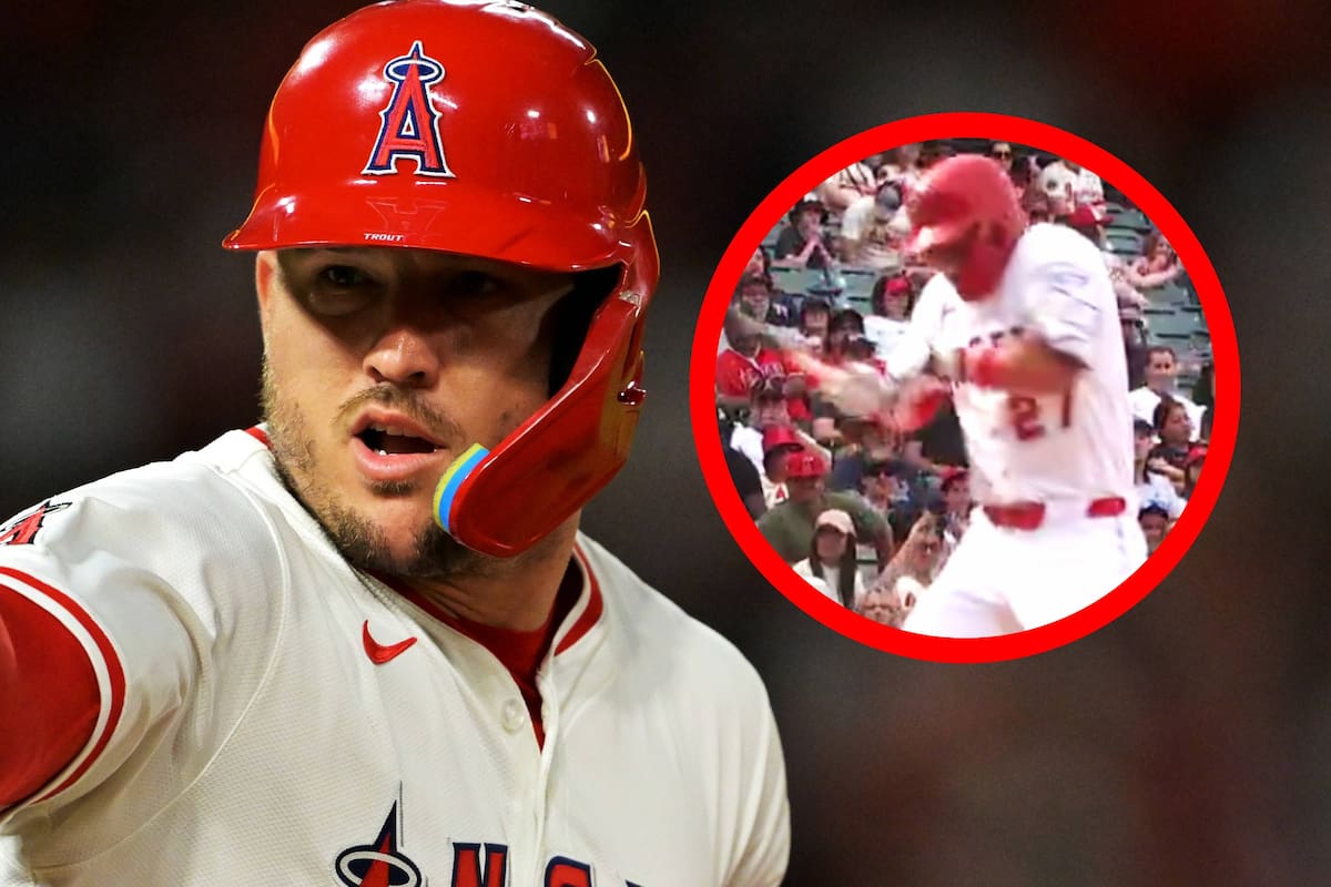 ¿Qué tan grave es la lesión de la mano de Mike Trout tras recibir un pelotazo de 94.2 mph ante los Seattle Mariners?