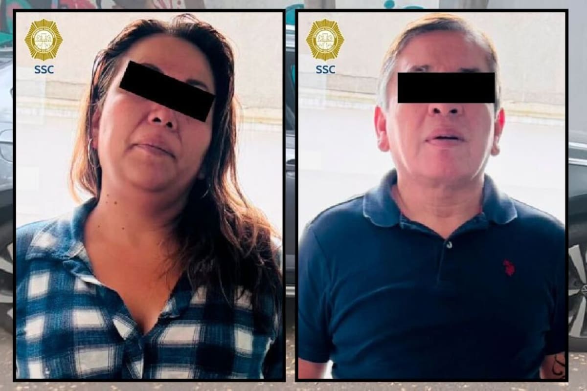 Detienen a dos presuntos integrantes de banda dedicada al robo de equipaje en el AICM; operaban desde 2017