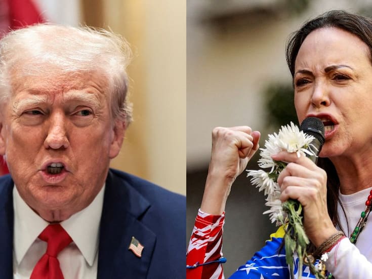 Trump dice “no saber quién es” María Corina Machado, una semana después de agradecerle la dedicatoria del Nobel de la Paz