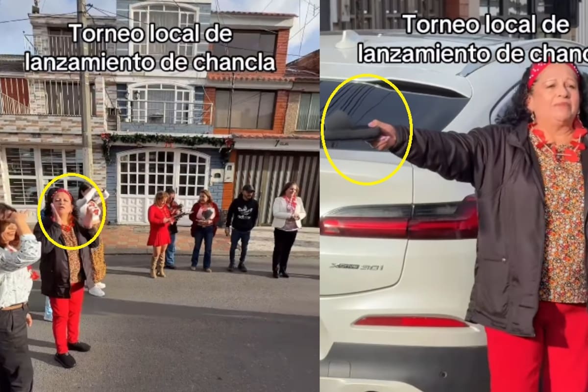 “Pero tienen que estar enojadas, si no no funciona”: se viraliza torneo público de lanzamiento de chanclas entre madres