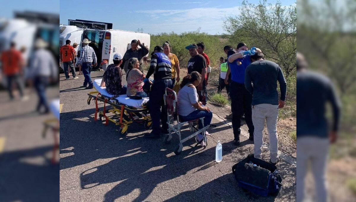 Cierre de la carretera 85 por volcadura de transporte