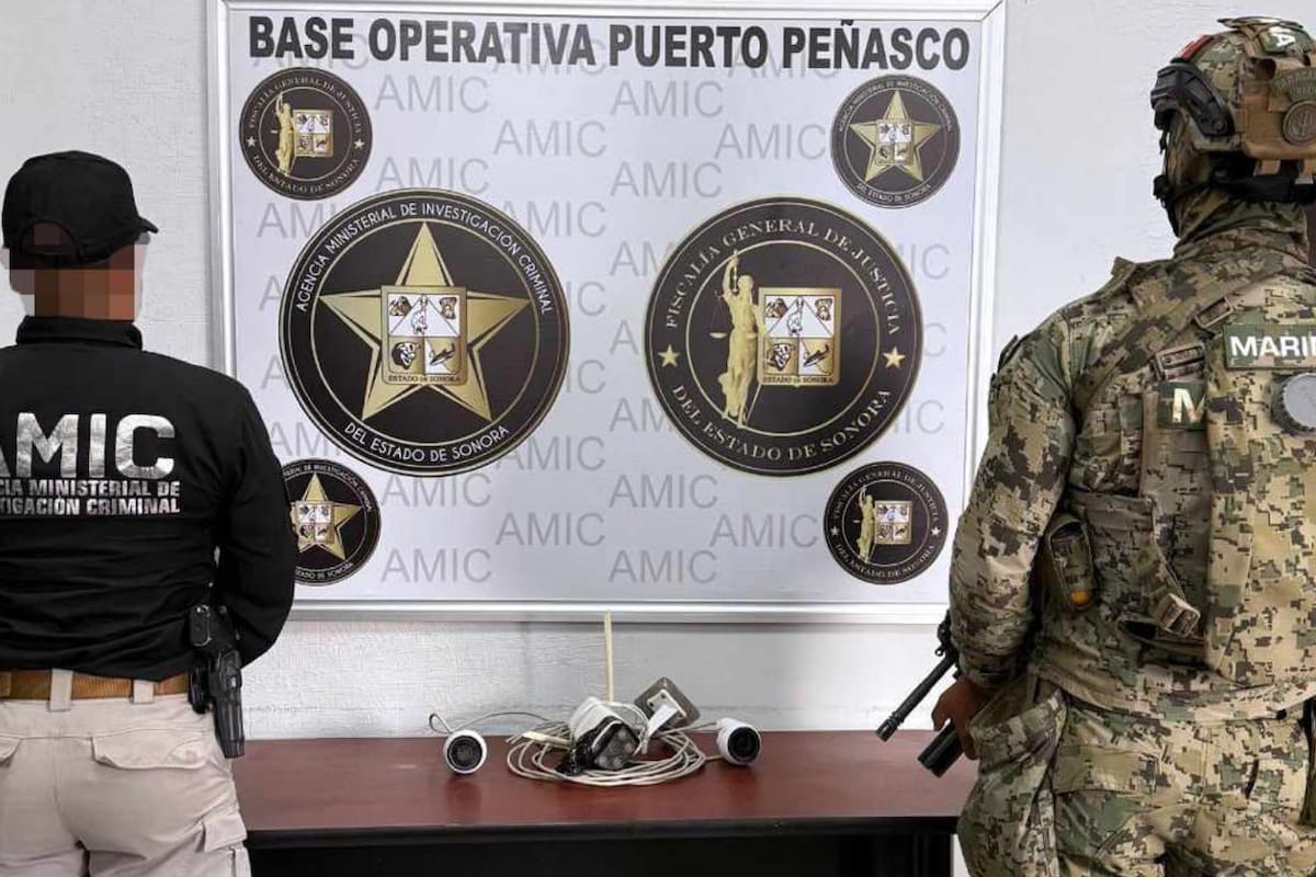 Aseguran cámaras de vigilancia “parásitas” en Puerto Peñasco