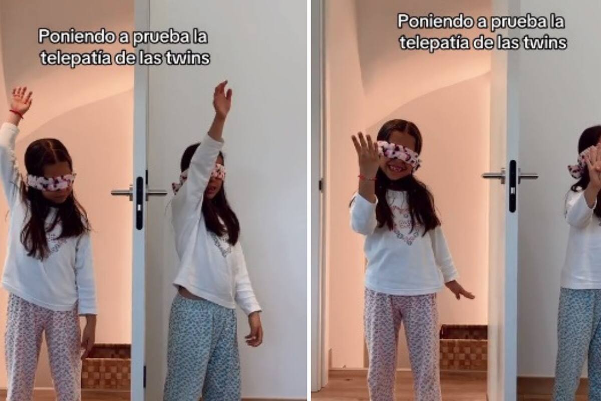 Madre pone a prueba la supuesta telepatía entre hermanas gemelas