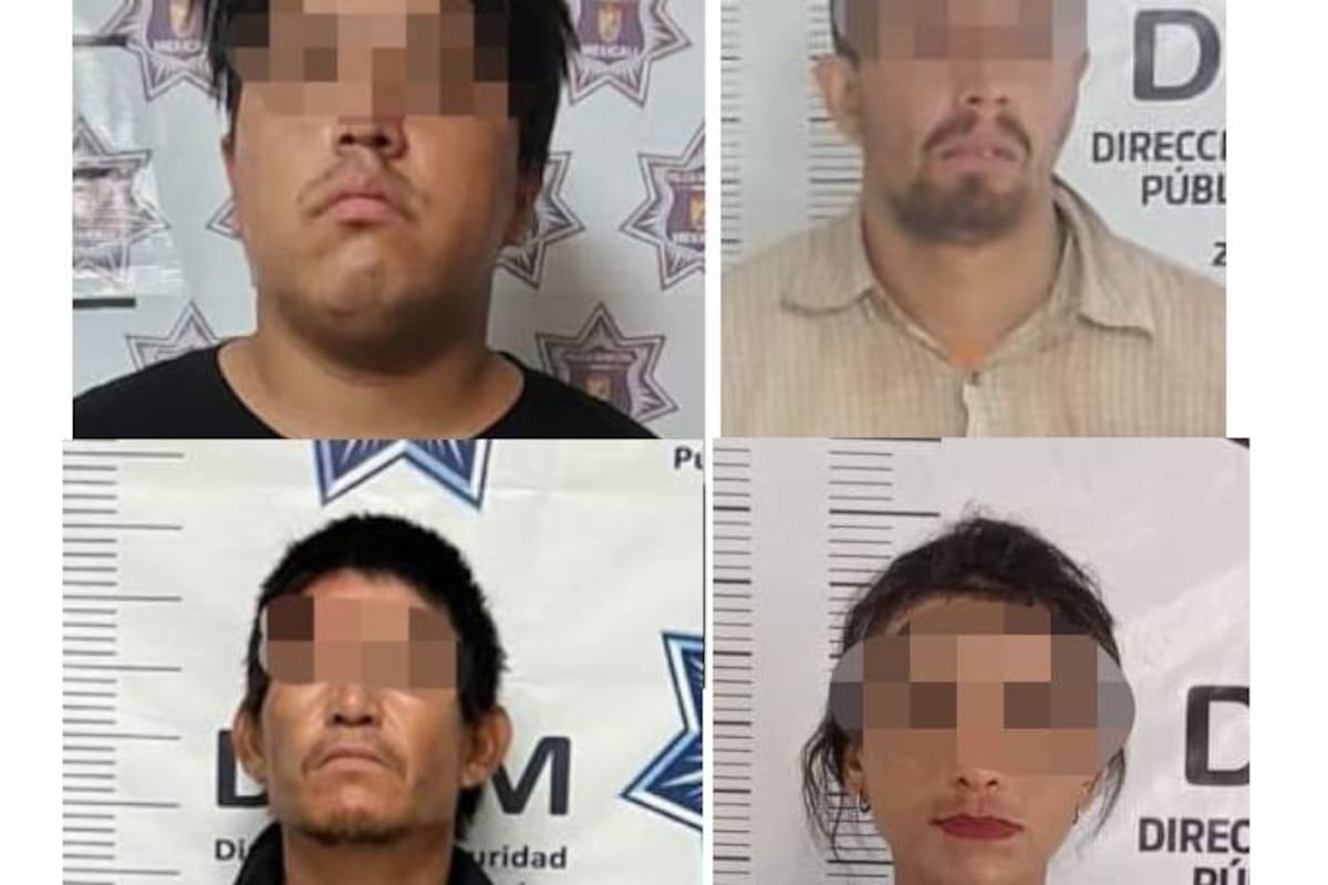 Tres con orden de aprehensión y otro más con droga, detenidos este martes