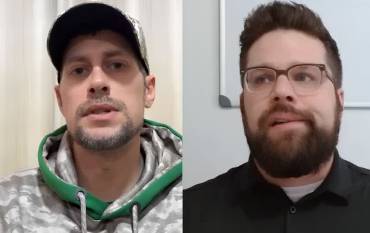Kyle Bylin y Jeremy Morrison.
Foto: Captura de video.