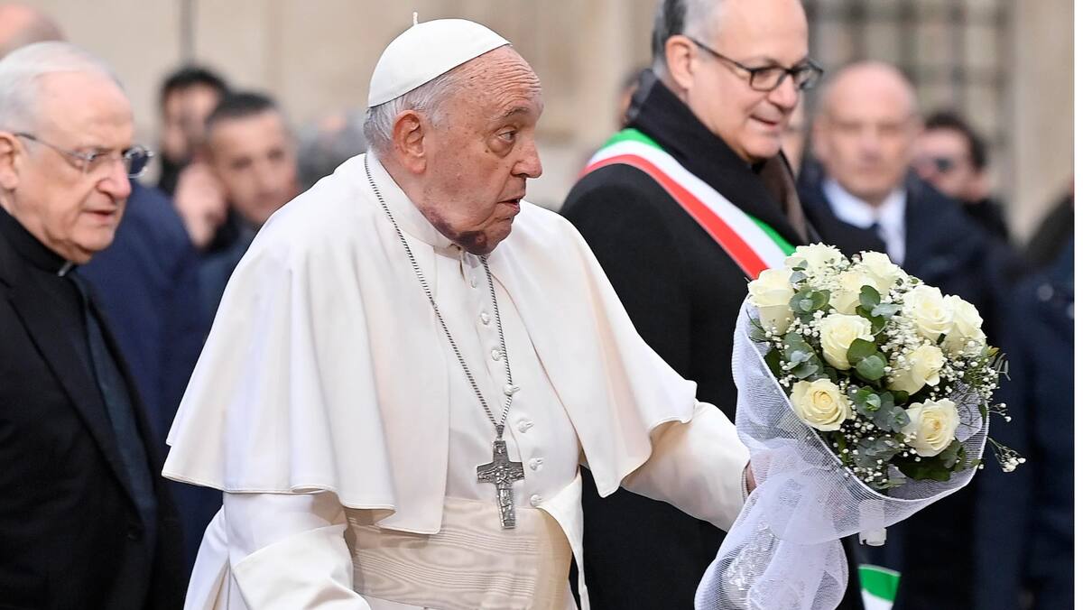 Ilustrativa de archivo del papa Francisco en Roma, Italia. | Crédito: EFE / EPA / Riccardo Antimiani