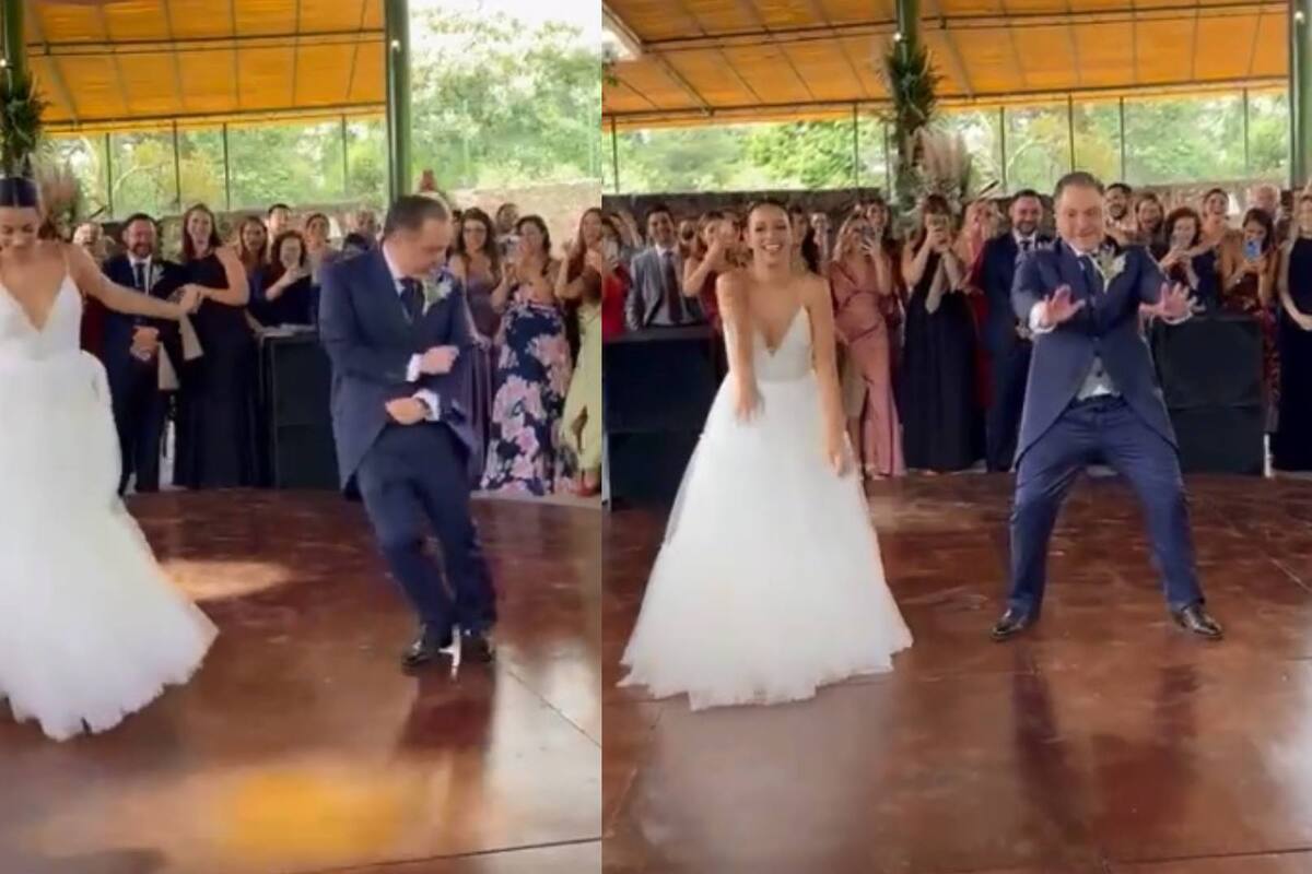 TikTok: Pareja baila al ritmo de "Bizcochito" de Rosalía durante su boda
