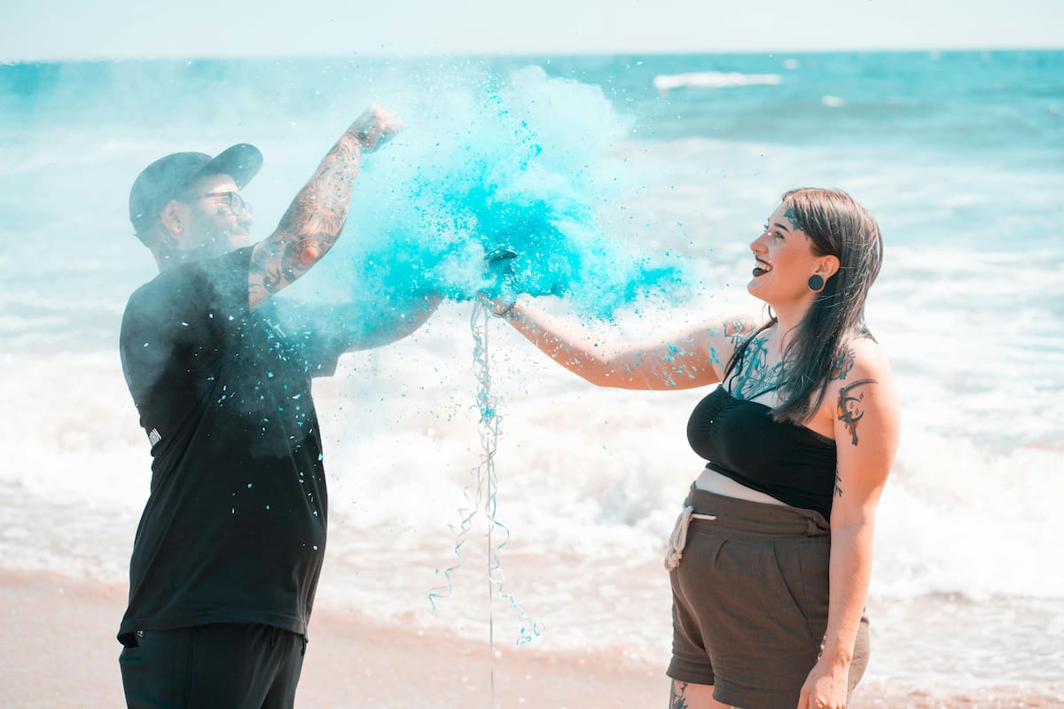 Imagen ilustrativa de un gender reveal. Foto: Pexels