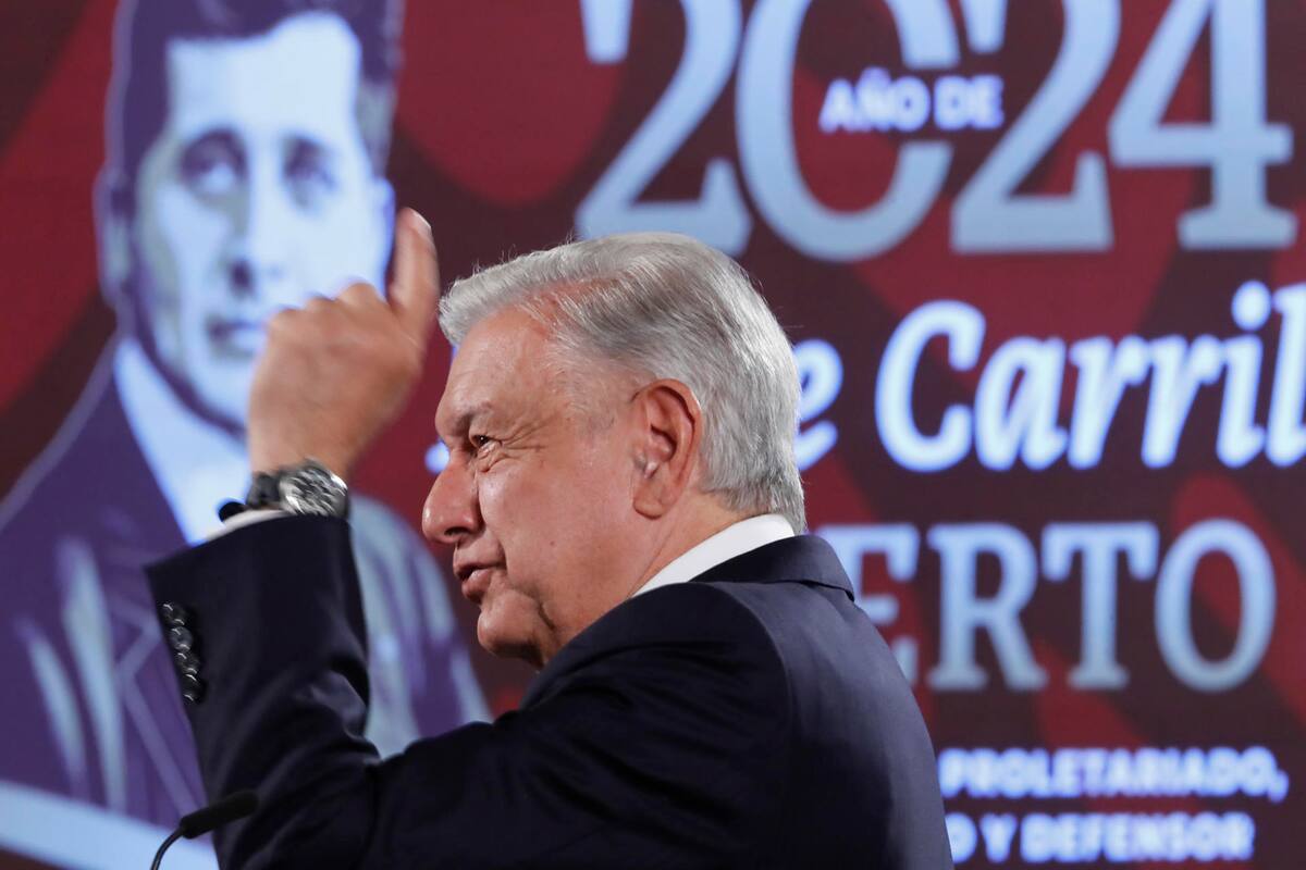 Mañanera de AMLO de hoy lunes 24 de junio de 2024