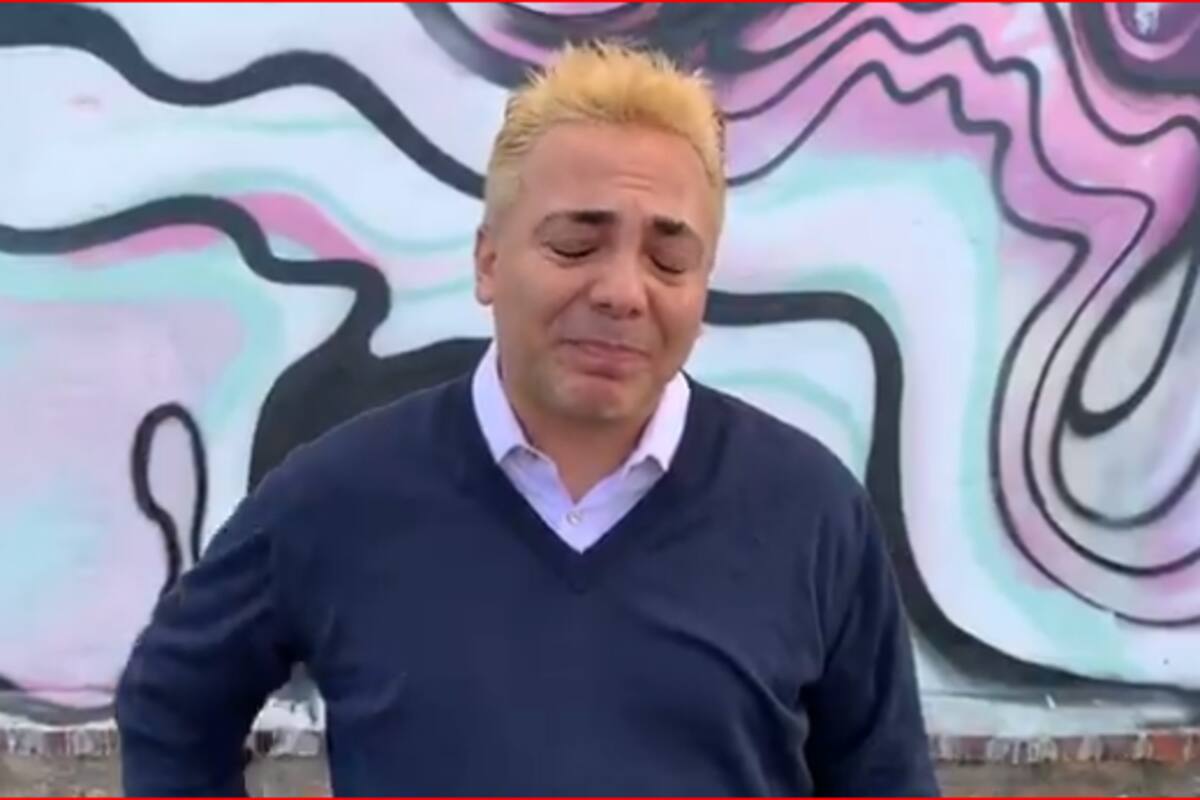 Califican de “falso” el llanto de Cristian Castro en mensaje a José José
