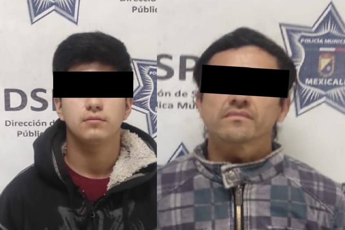 Detienen a dos hombres por conducir un vehículo robado