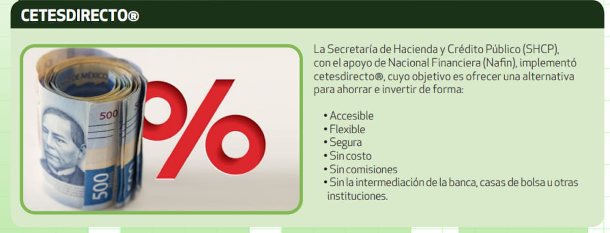 Beneficios de Cetesdirecto / Revista del Consumidor