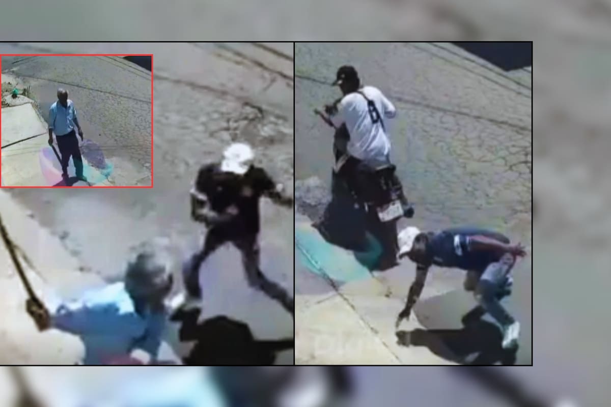 VIDEO: Don Fernando, adulto mayor, defiende a machetazos su negocio tras intento de asalto en Xochimilco; redes lo relacionan con la abuela Carlota “N”
