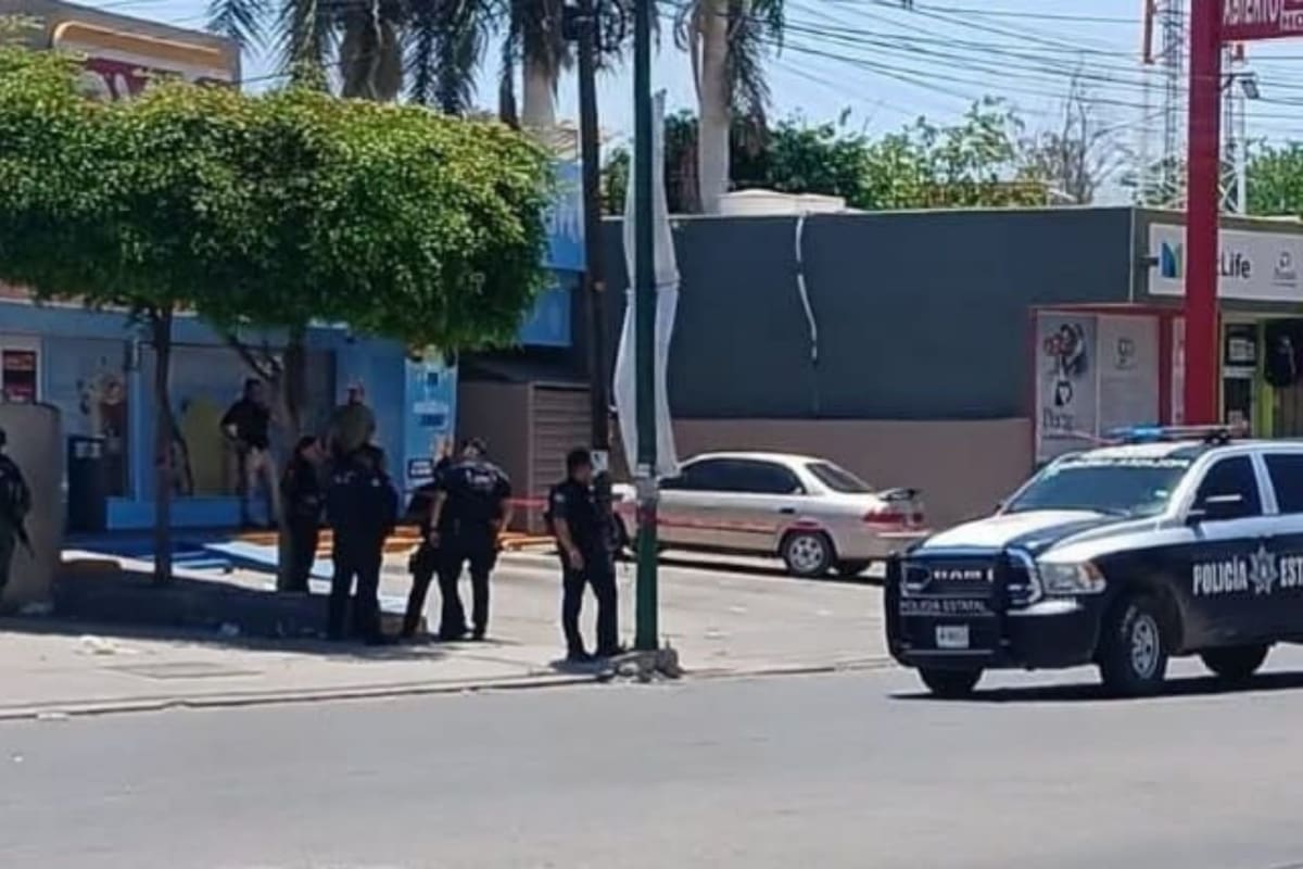 Mujer resulta herida en ataque armado frente al IMSS de Ciudad Obregón