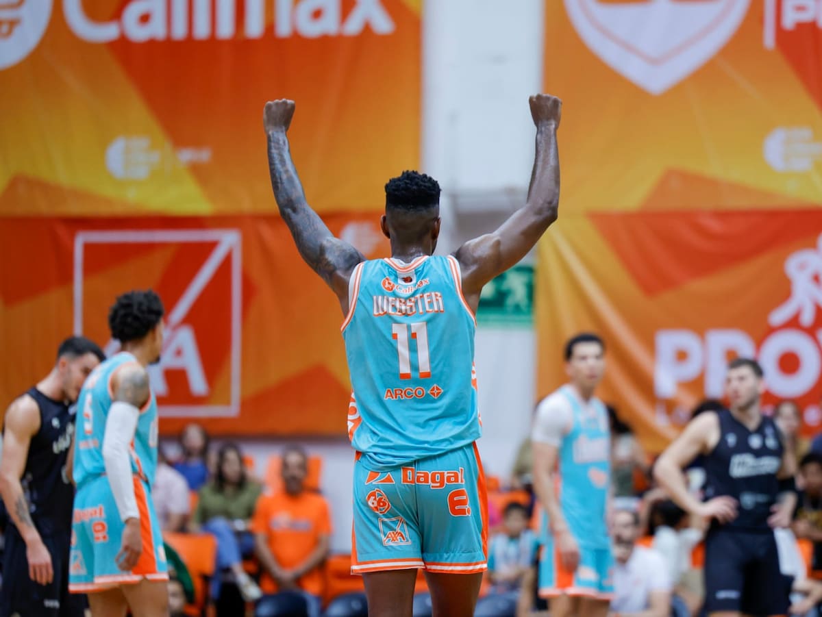 Soles de Mexicali se impuso 78-71 a Mineros de Zacatecas y sumó su décima victoria consecutiva en la temporada 2026 de la LNBP. Foto: Juan J. Morales