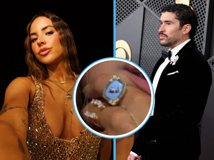 Aseguran que Bad Bunny le habría propuesto matrimonio a Gabriela Berlingeri