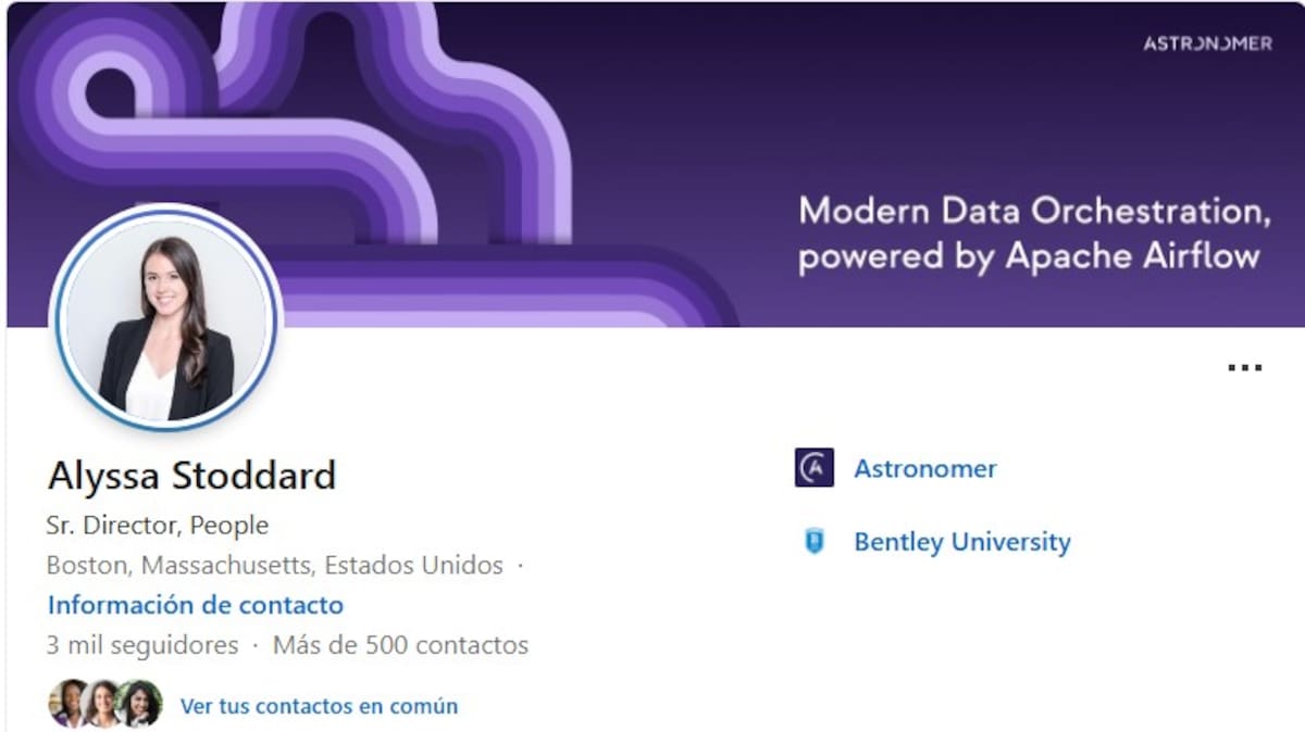 Alyssa Stoddard / Captura Linkedin