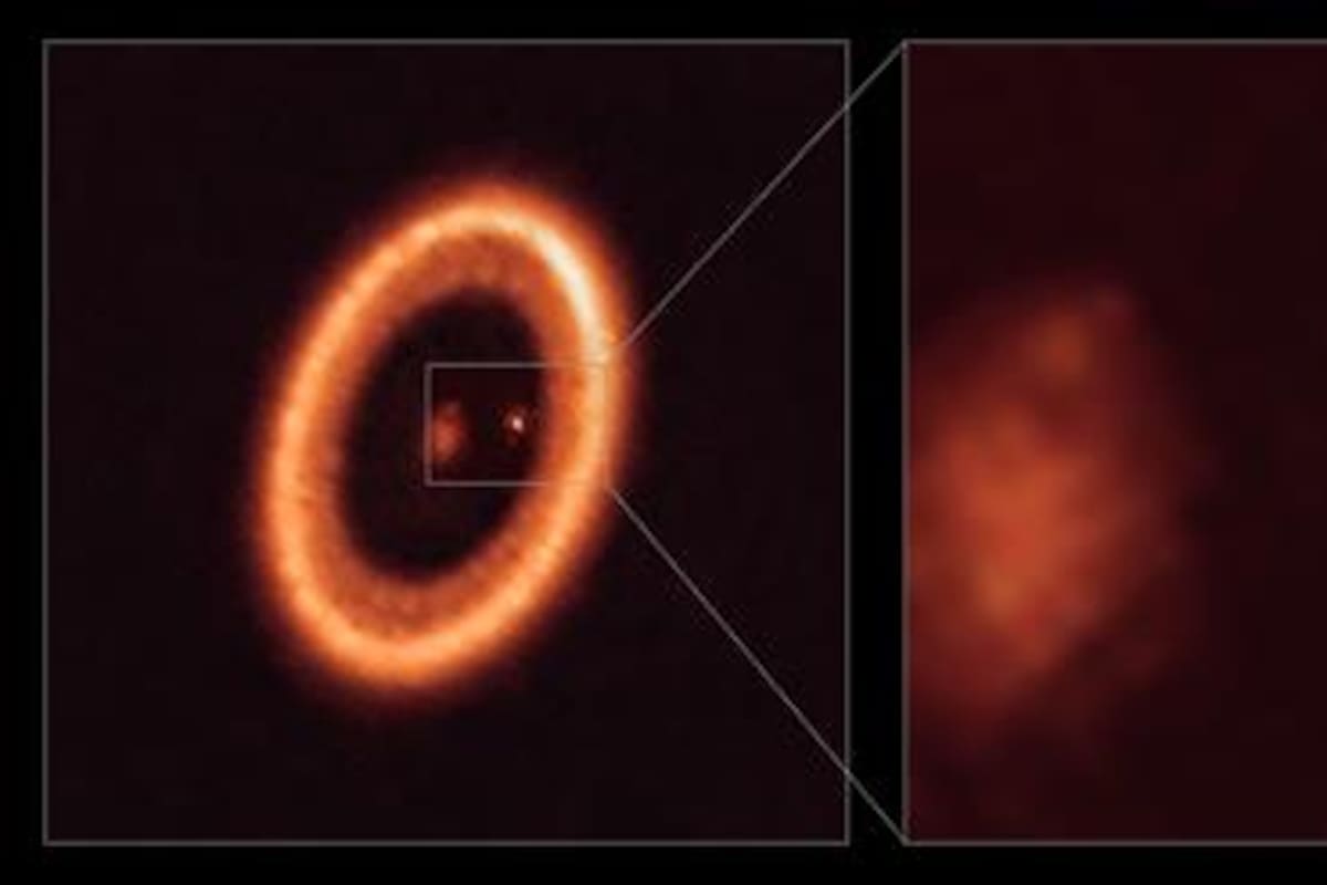 Formación de una luna alrededor de un exoplaneta es detectada por primera vez