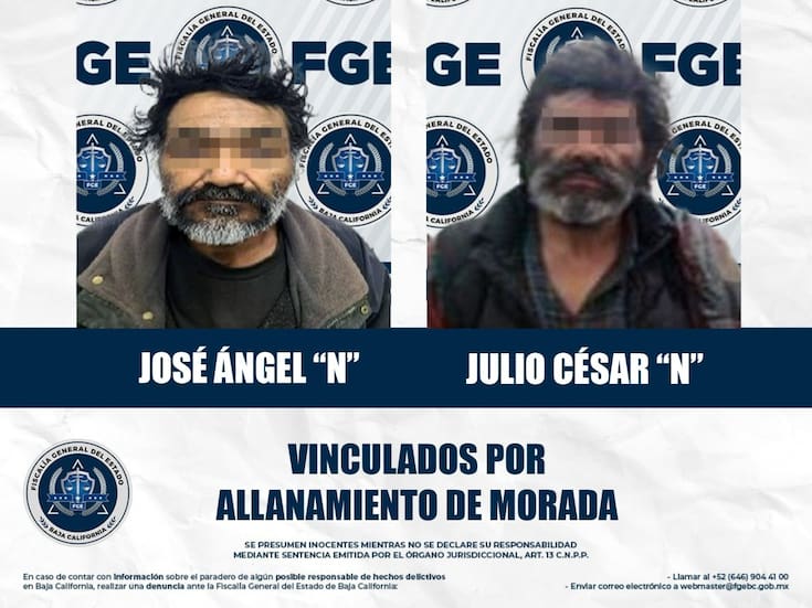 Entran sin permiso a casa y parque; ambos enfrentan proceso en prisión