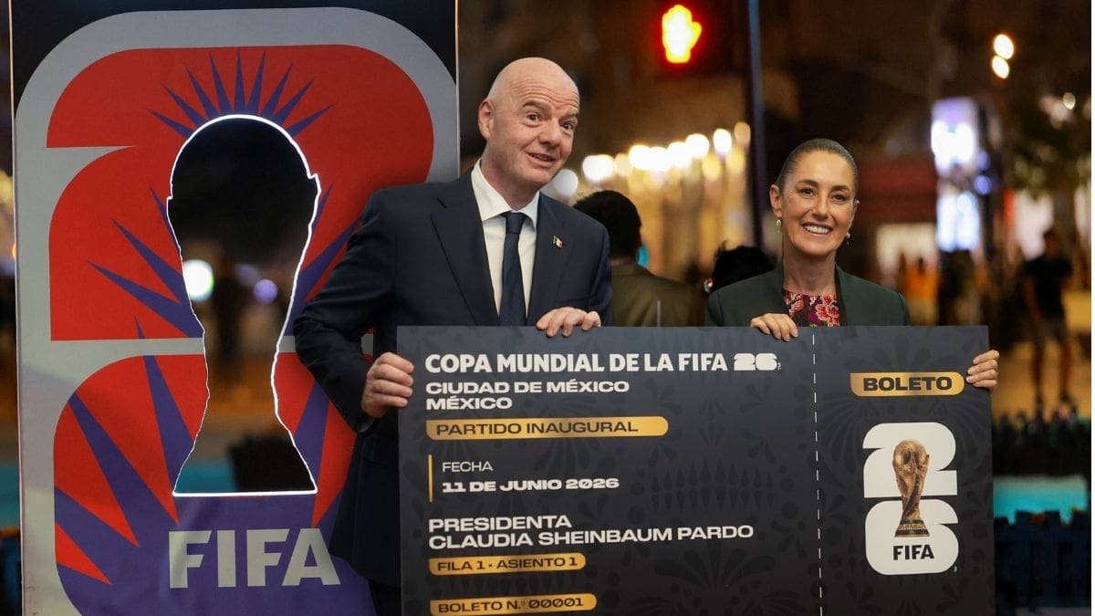 Claudia Sheinbaum regalará su boleto para el partido inaugural del Mundial 2026 y lanza convocatoria nacional para que una joven mexicana de escasos recursos pueda asistir al histórico arranque de la FIFA en el Estadio Banorte