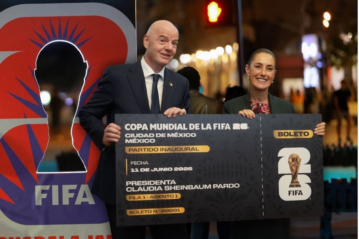 Claudia Sheinbaum regalará su boleto para el partido inaugural del Mundial 2026 y lanza convocatoria nacional para que una joven mexicana de escasos recursos pueda asistir al histórico arranque de la FIFA en el Estadio Banorte