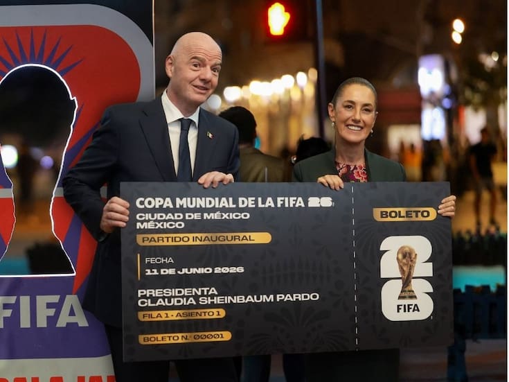 Claudia Sheinbaum regalará su boleto para el partido inaugural del Mundial 2026 y lanza convocatoria nacional para que una joven mexicana de escasos recursos pueda asistir al histórico arranque de la FIFA en el Estadio Banorte