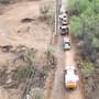Despliegan operativo de búsqueda para localizar a adulto mayor arrastrado por un arroyo al norte de Hermosillo