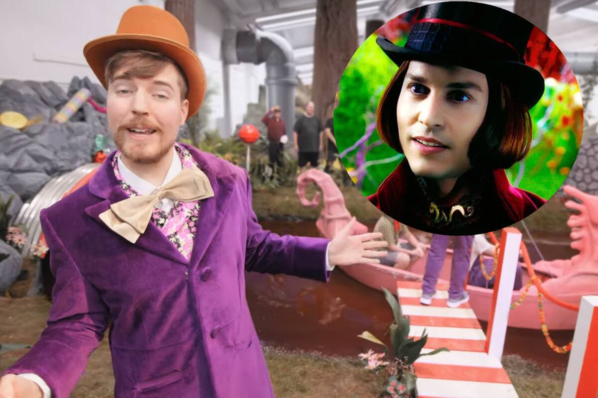 Video: Mr Beast ha recreado la fábrica de chocolate de Willy Wonka y el video ya está disponible