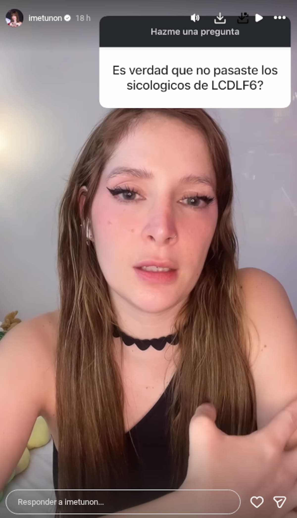 Imelda Tuñón aclara por qué no entró a La Casa de los Famosos Telemundo 2026 | captura de pantalla