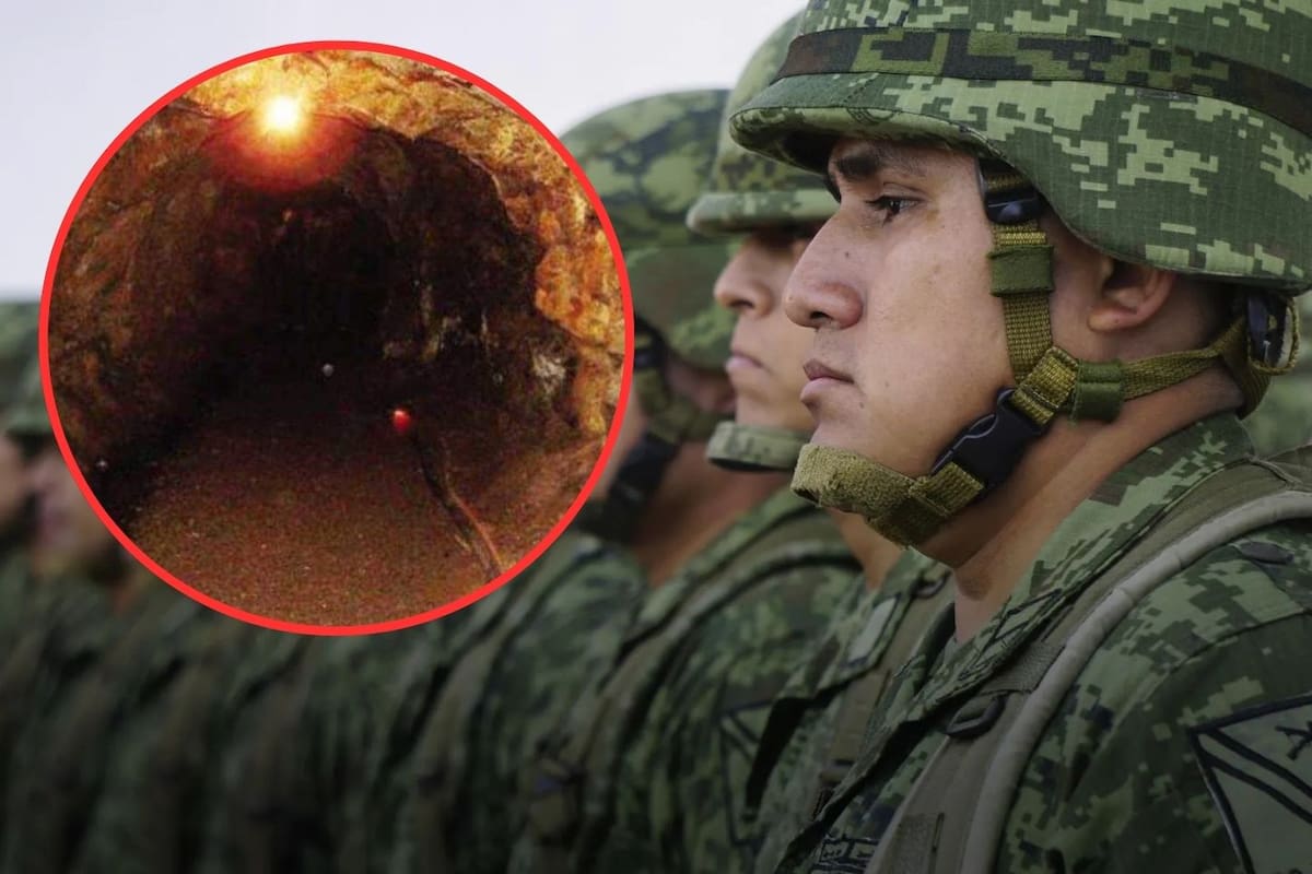 Derrumbe en mina de Sinaloa deja 4 trabajadores atrapados a 300 metros y moviliza al Ejército Mexicano con binomios caninos y equipo especializado en rescate contrarreloj