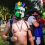 Los cachorros de la Comunidad Puppy de Mexicali gana visibilidad durante la 18ª Marcha del Orgullo LGBT+