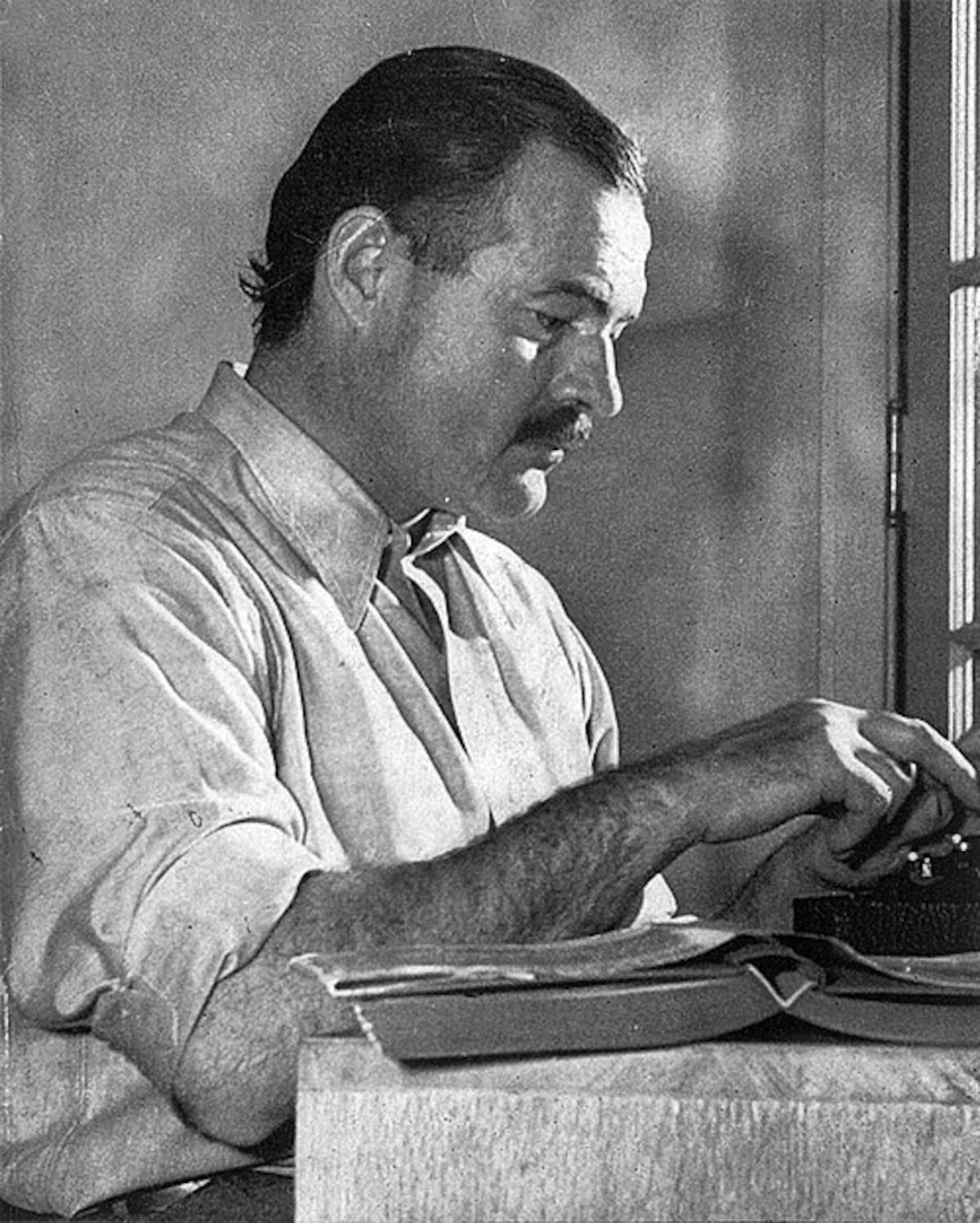 Ernest Hemingway, escritor estadounidense y Premio Nobel de Literatura