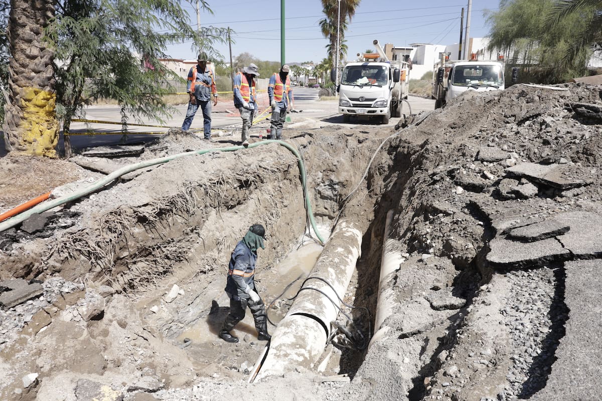 Quedan sin agua 92 colonias al Norte