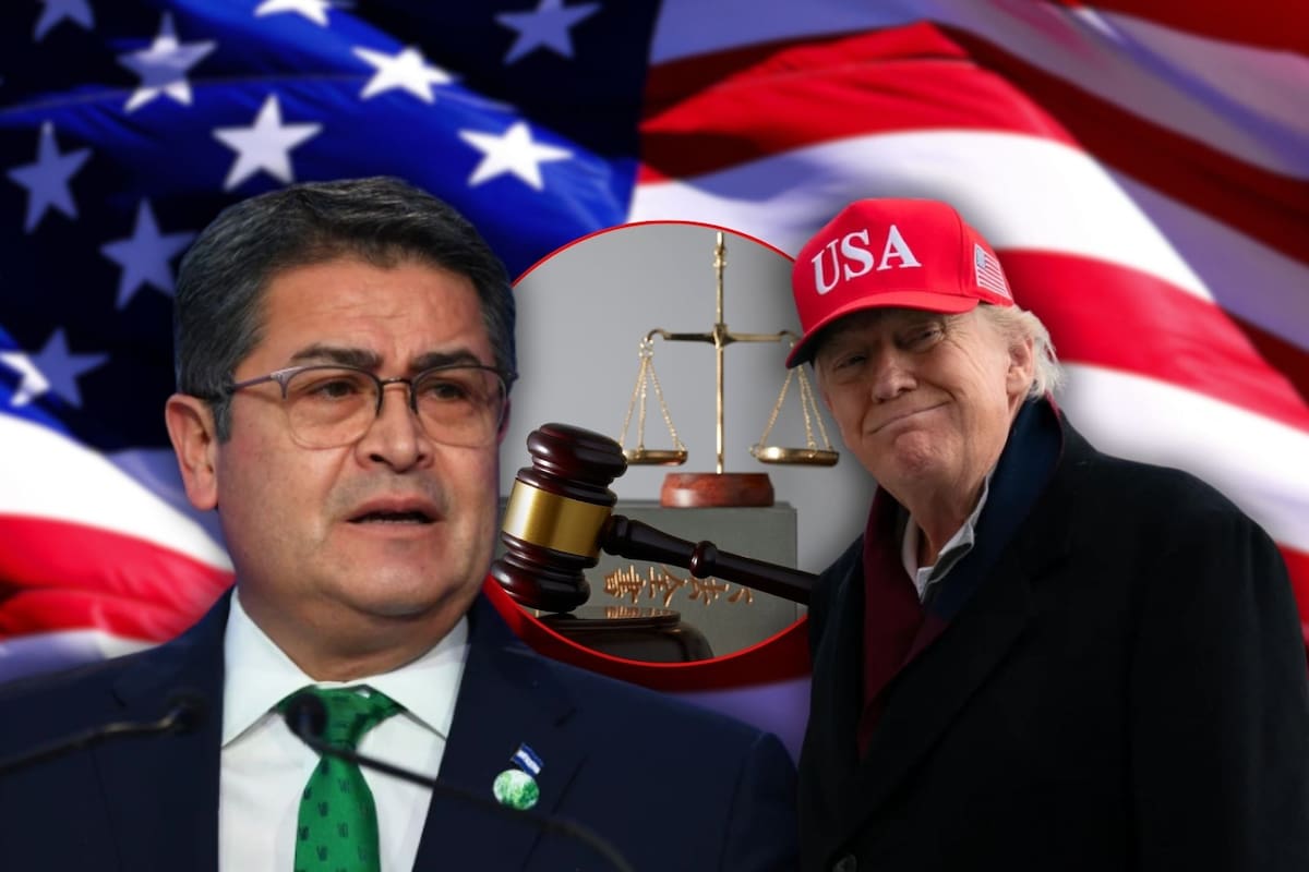 Ya fue liberado el expresidente hondureño Juan Orlando Hernández tras ser indultado por Donald Trump