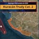 Así llegarán huracán Trudy y Frente Frío 2 este domingo