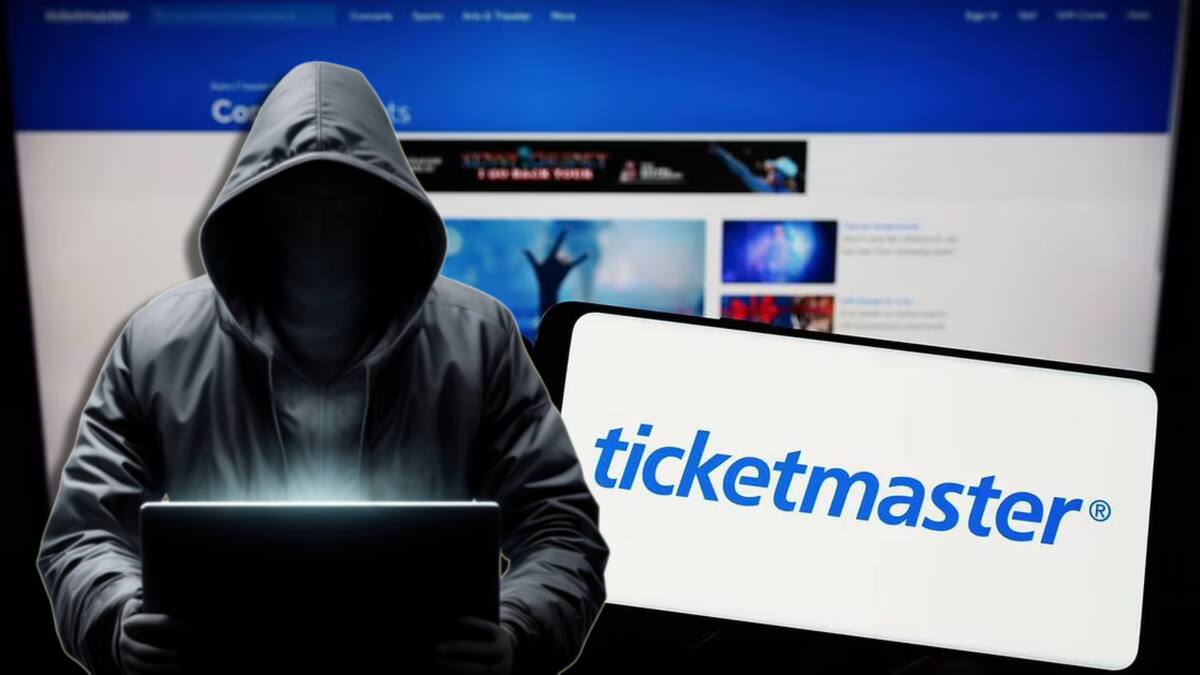 Hackeo de Ticketmaster. Foto: Especial