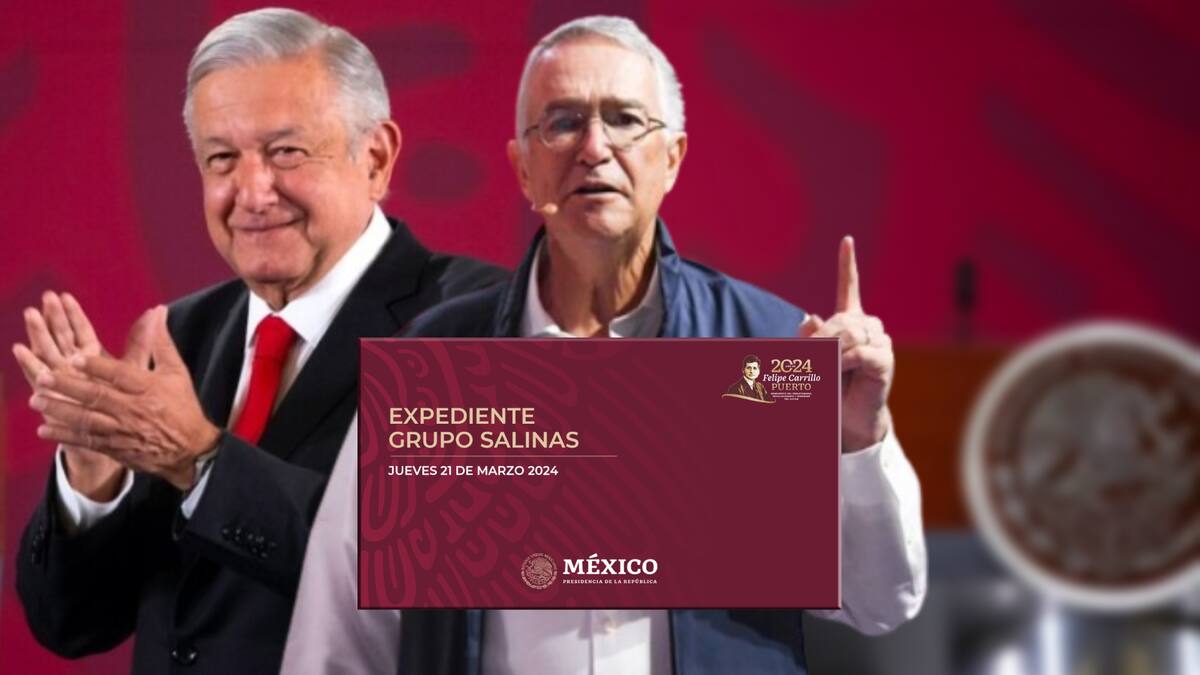 AMLO le pide a Salinas Pliego resolver el tema de sus impuestos antes de brindarle una entrevista.